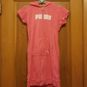 Puma Pink Swim Coverup, Size L